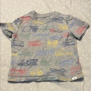GAP Kids Gray Graphic T-Shirt